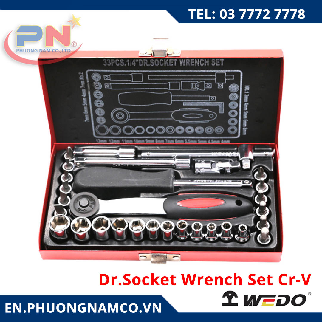 Dr.Socket Wrench Set Cr-V