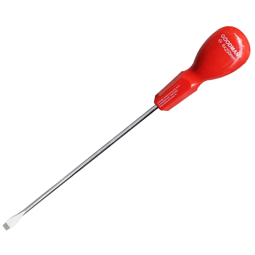 Goodman Slotted Screwdriver 6x250mm