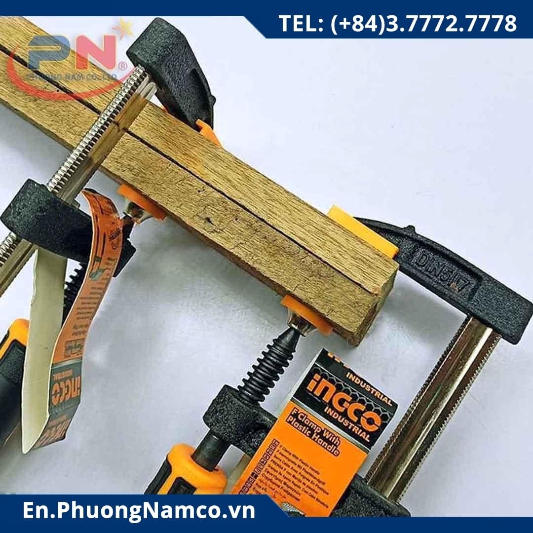 INGCO F Clamp With Plastic Handle HFC021201