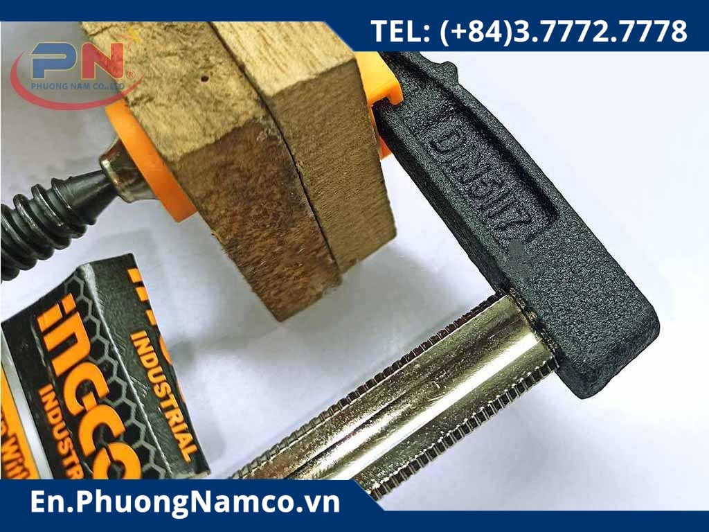 INGCO-F-Clamp-With-Plastic-Handle-HFC021201-450gms-clamping