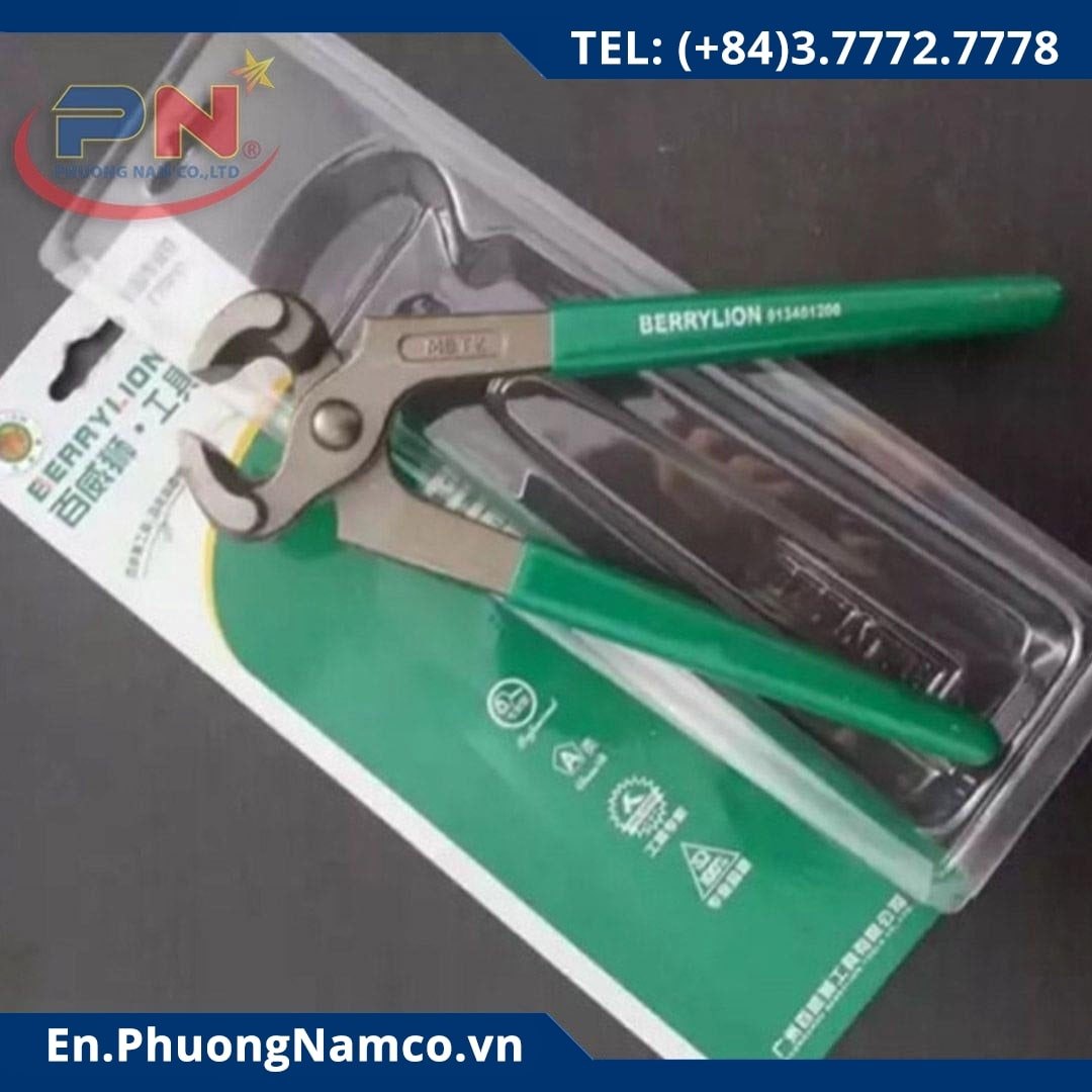 BERRYION Carpenter Pincer Pliers 8"-200mm