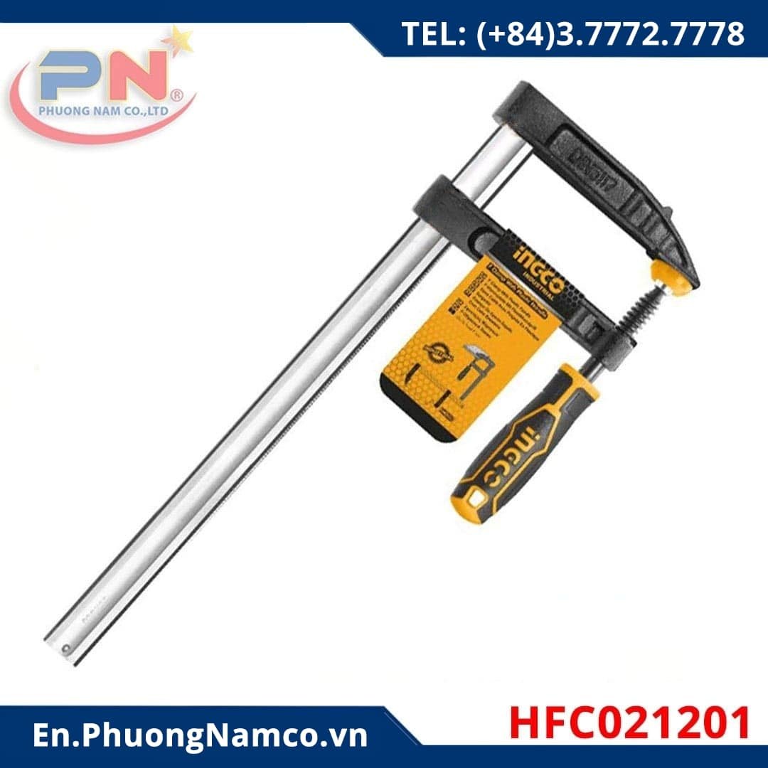 INGCO F Clamp With Plastic Handle HFC021201