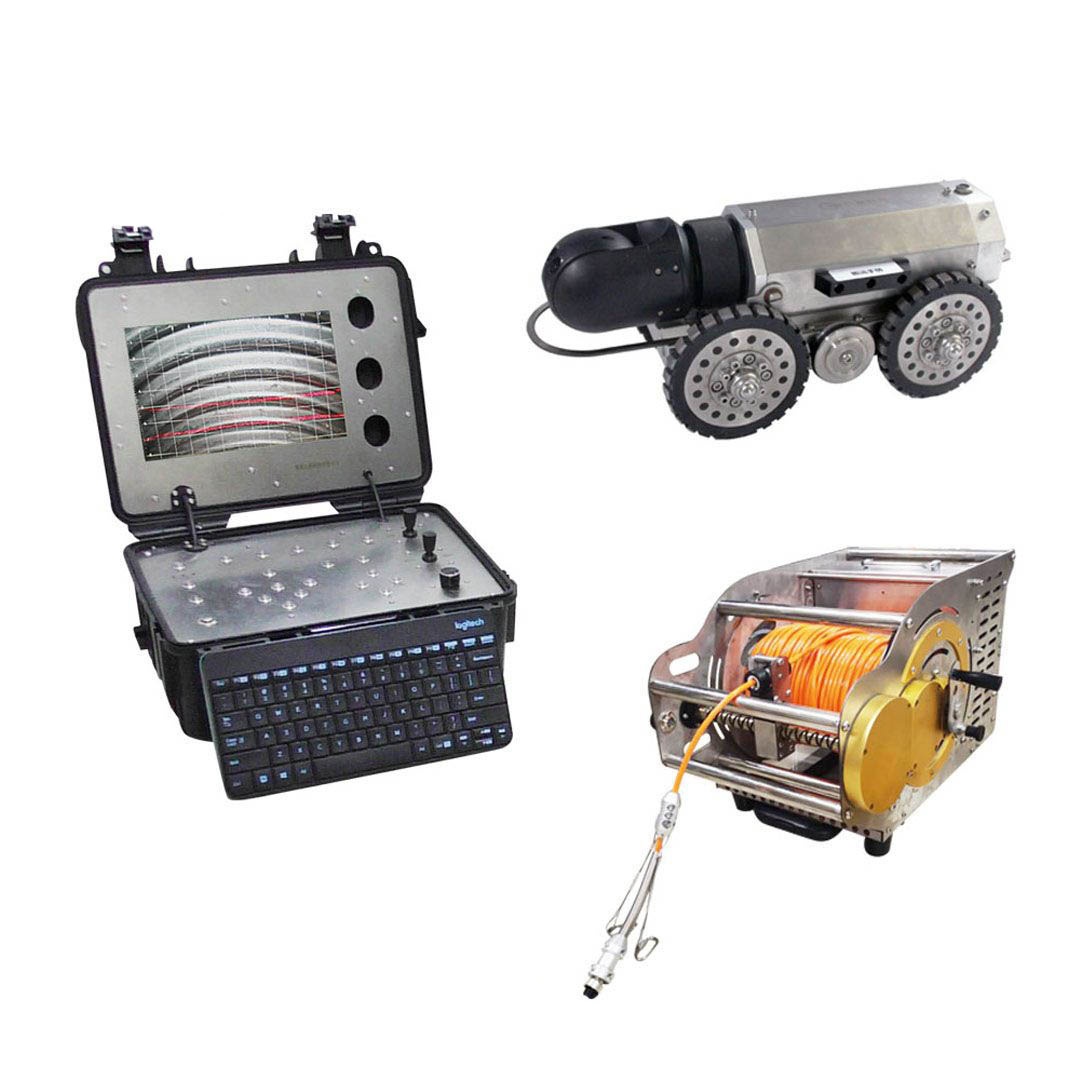 GT380 Waterproof Pipe Inspection Crawler Robot with Camera