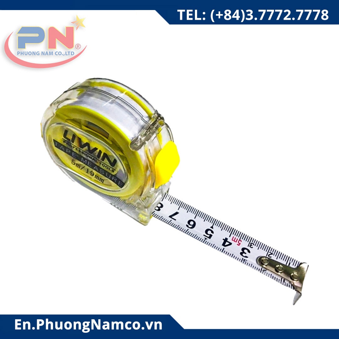 Liwin Tape Measure 5m/19mm 1 Side