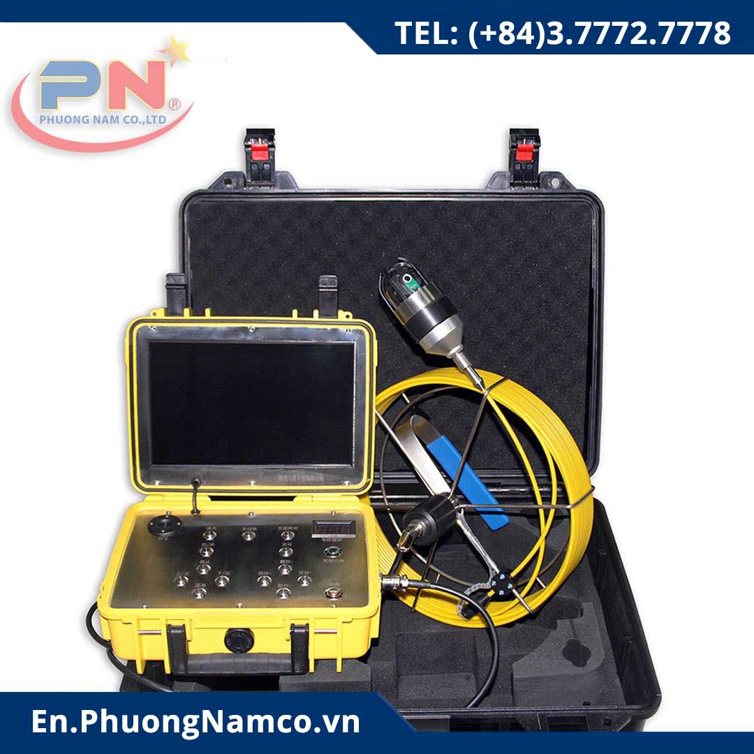 GT180 Pipe Pipeline Inspection Camera, Drain Sewer Industrial Endoscope Waterproof IP68 Snake Video System with 10 Inch LCD