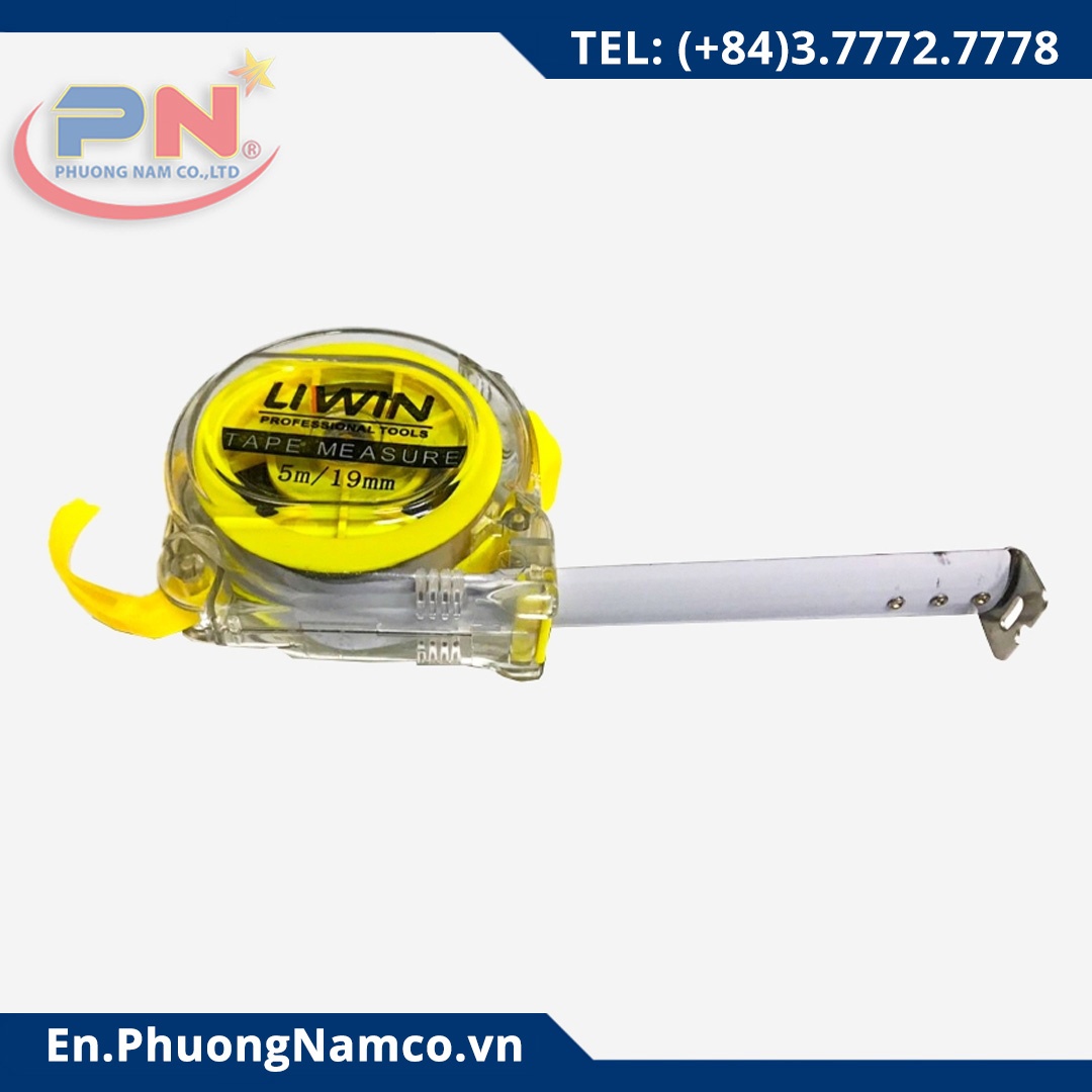 Liwin Tape Measure 5m/19mm 1 Side