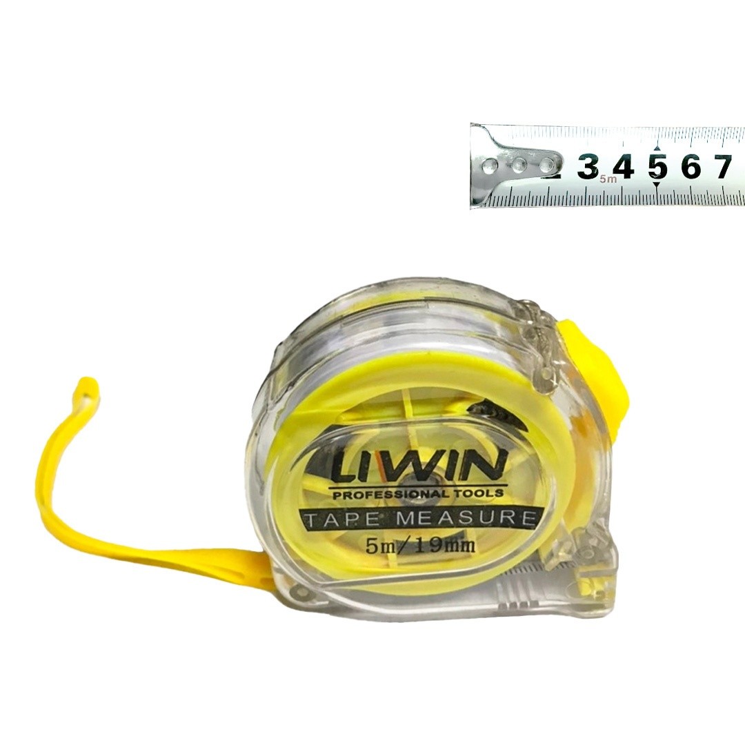 Liwin Tape Measure 5m/19mm 1 Side