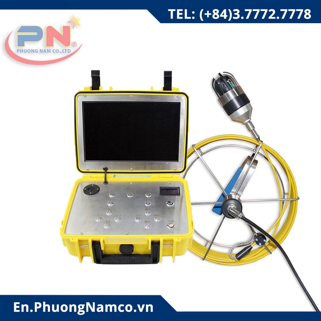 GT180 Pipe Pipeline Inspection Camera, Drain Sewer Industrial Endoscope Waterproof IP68 Snake Video System with 10 Inch LCD