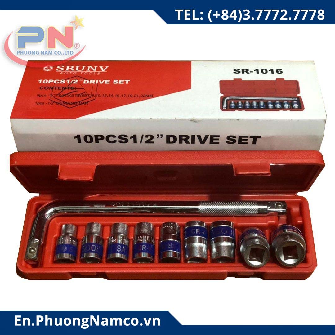 SRUNV L Wrench Socket Set 10pcs