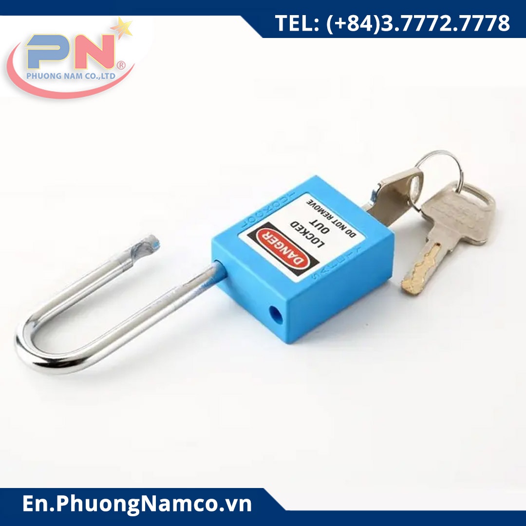 Safety Padlock With Master Keyed - Steel Shackle 38mm