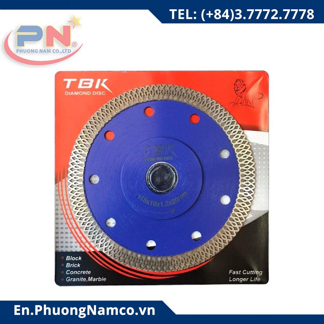 TBK Diamond Disk Fast Cutting Longer Life 115mm