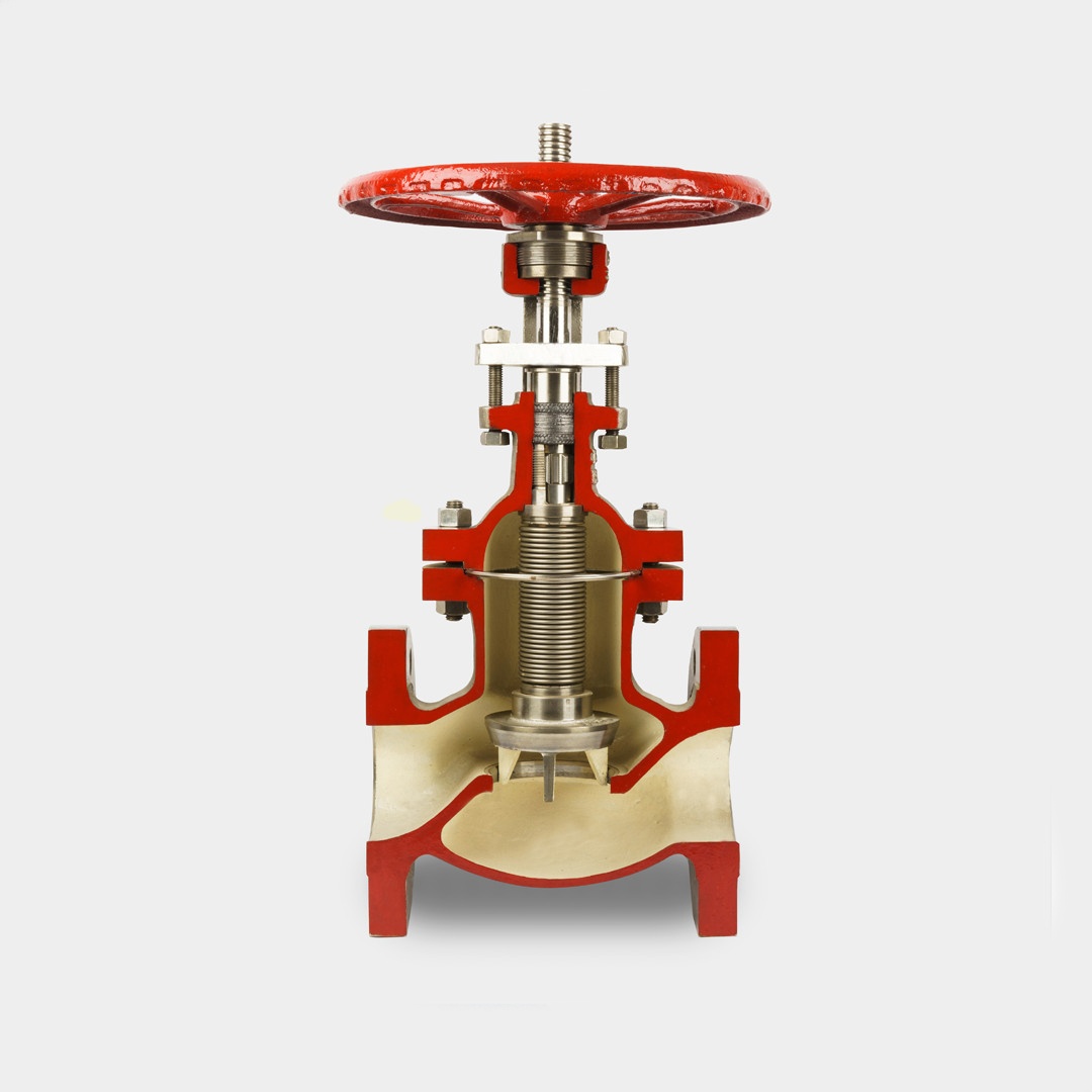 Bellows Globe Valve - Cast