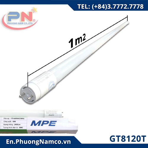 LED Tube Lamp T8 MPE 1m2 Philips