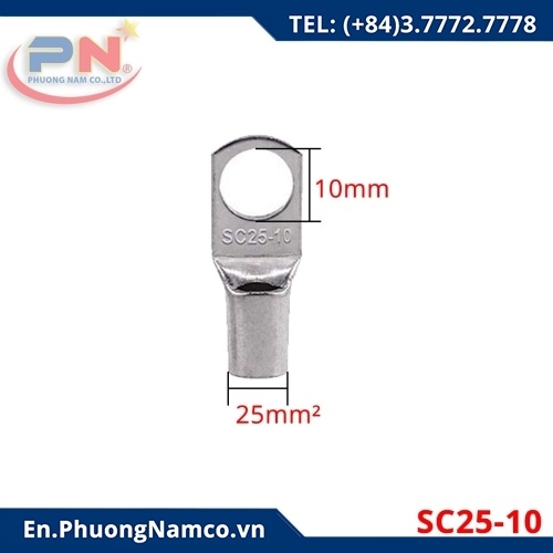 SC25 Tinned Copper Cable Lugs