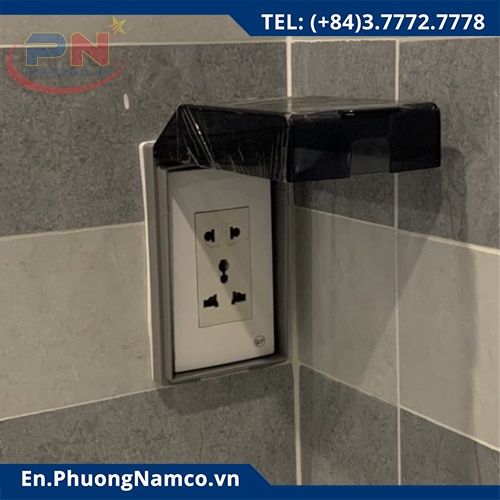 Socket Waterproof Cover Transparent Concealed Switch Box