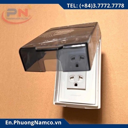 Socket Waterproof Cover Transparent Concealed Switch Box