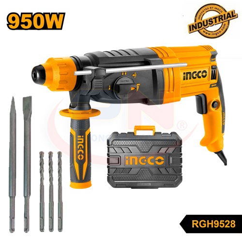 INGCO Rotary Hammer Drill 28mm 950w RGH9528