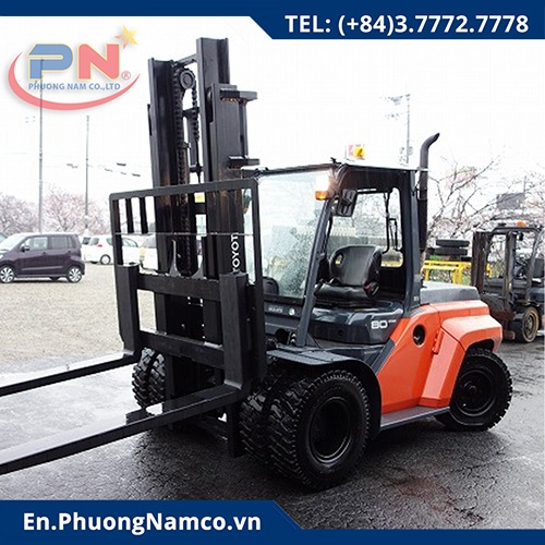 For Rental TOYOTA 8FD80 Forklifts- 8 Ton