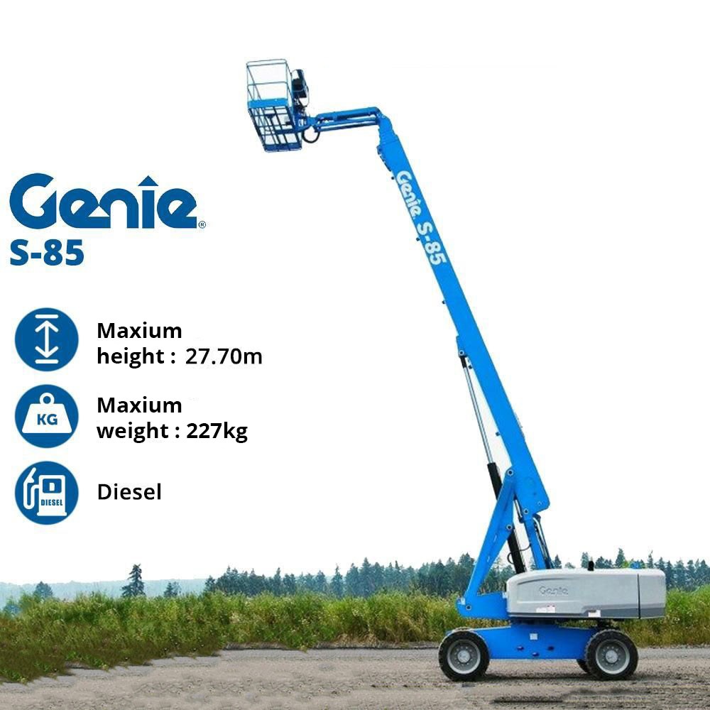 S-BOOM GENIE S-85 – 28M Forklift Rental