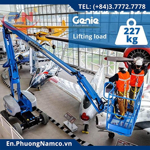 GENIE Z-BOOM 60/34 – 20M Forklift For Rental