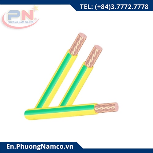 Cadivi CV-2,5(E) Soft Electrical Wire - 0.6/1kV Yellow Green