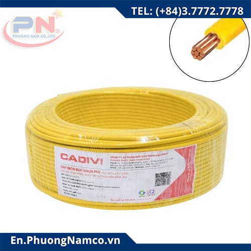 CADIVI CV-1.0 Soft Electrical Wire - 0.6/1kV