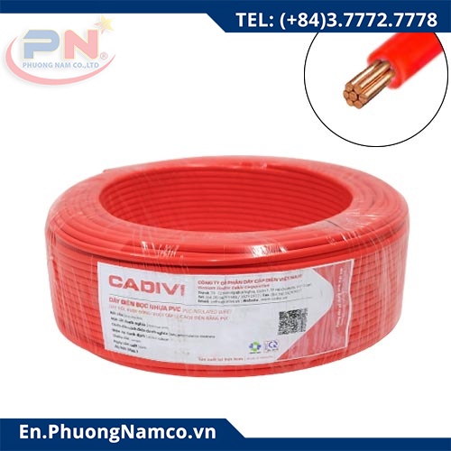 CADIVI CV-1.0 Soft Electrical Wire - 0.6/1kV