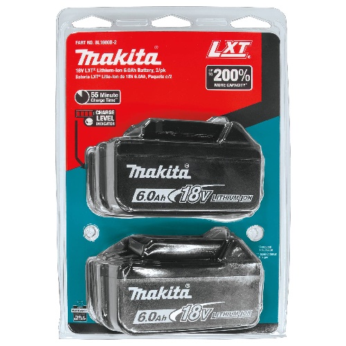 Makita 6.0Ah 18V BL1860B battery