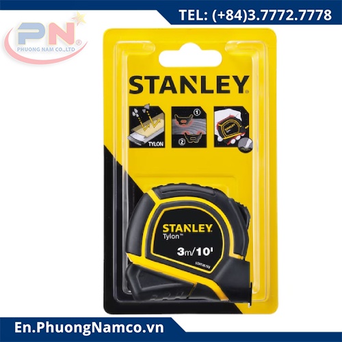 Stanley STHT36193 3M/10-13mm Steel Tape Measure