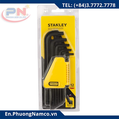 Hex Key Set, 12PCS, Imperial, L/Arm 69-257