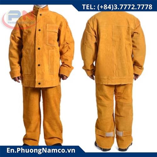 Insulated Cowhide Welder Suit