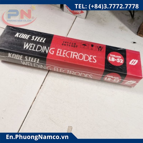 Kobe LB-52 welding rod (E7016)