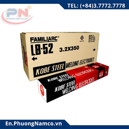 Kobe LB-52 welding rod (E7016)