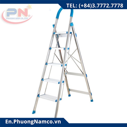 Nikita NKT 05 5-Step Stainless Steel Ladder