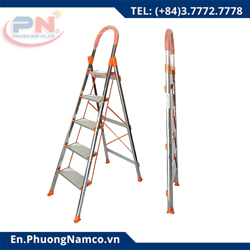 Nikita NKT 05 5-Step Stainless Steel Ladder