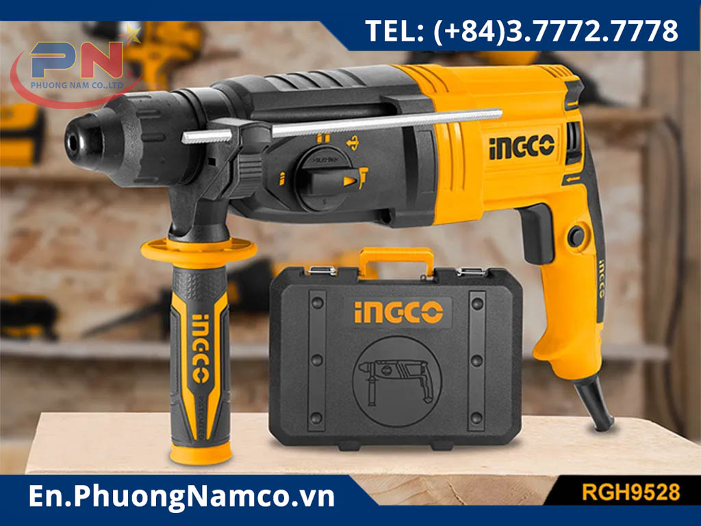 INGCO Rotary Hammer Drill 28mm 950w RGH9528