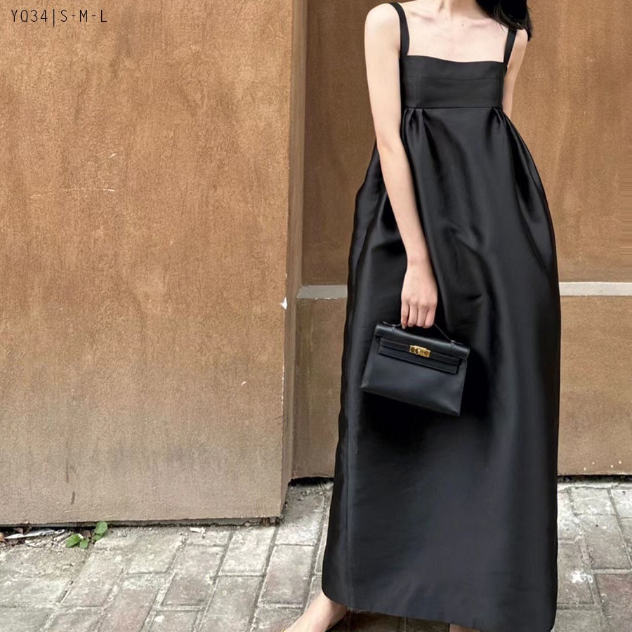 Chân váy xòe dáng dài - Chân váy maxi lụa | Shopee Việt Nam