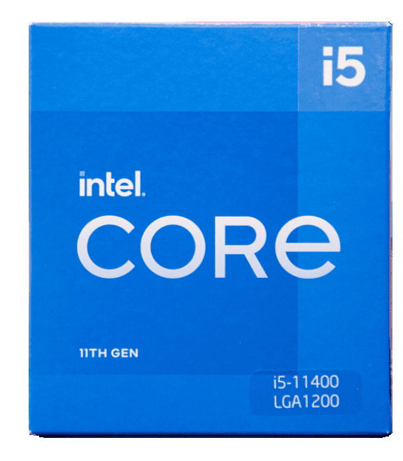 CPU Intel Core i5-11400 (2.6GHz turbo up to 4.4Ghz, 6 nhân 12 luồng, 12MB Cache, 65W)