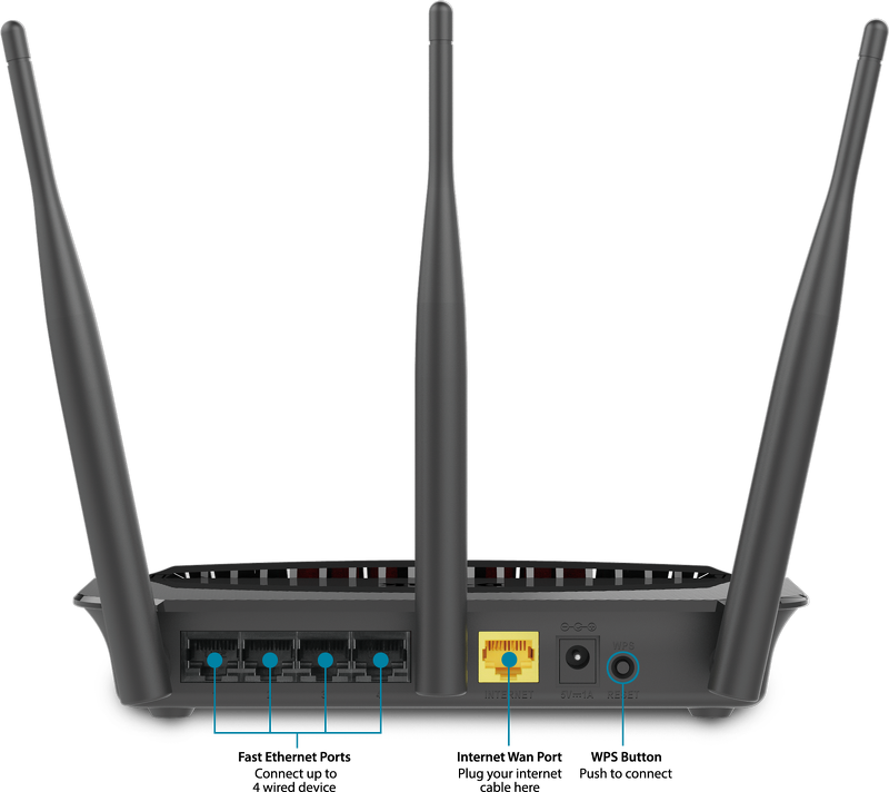 Router wifi Dlink DIR809 Wireless AC 750