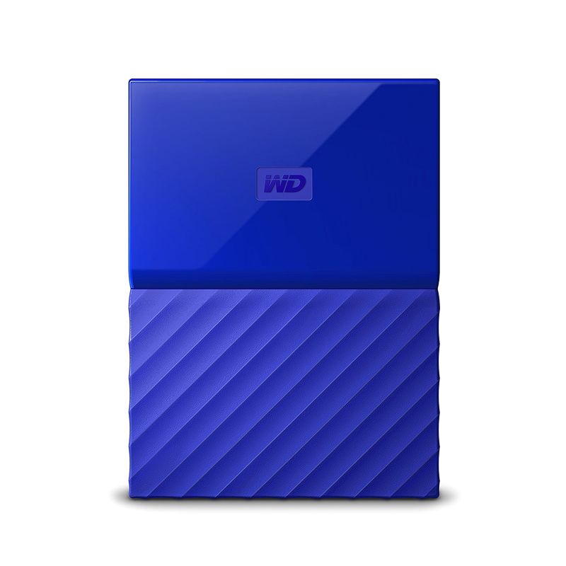 Ổ cứng gắn ngoài WD My Passport 1TB 2.5" USB 3.0 Xanh WDBYNN0010BBL