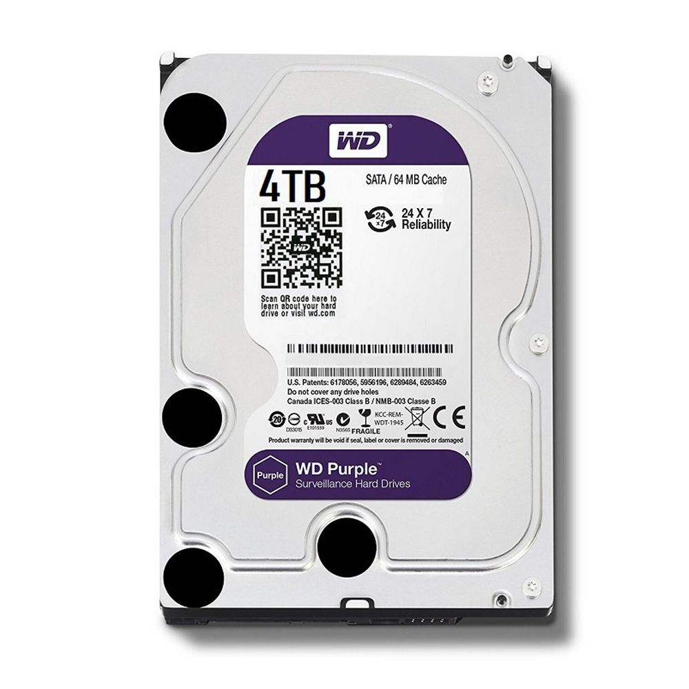 Ổ cứng WD Purple 4TB WD40PURZ