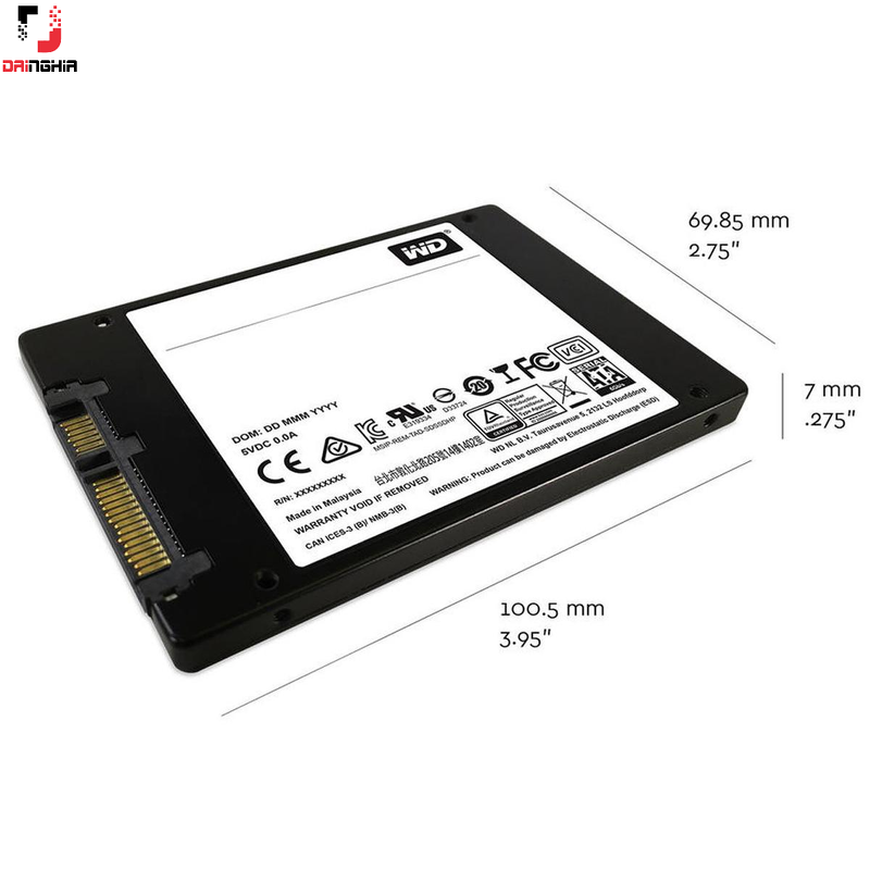 Ổ cứng SSD Western 240GB Sata 3 Green (WDS240G2G0A)