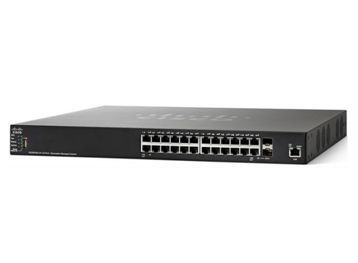 Thiết bị chia mạng Cisco SF350-24-K9-EU Managed Switch