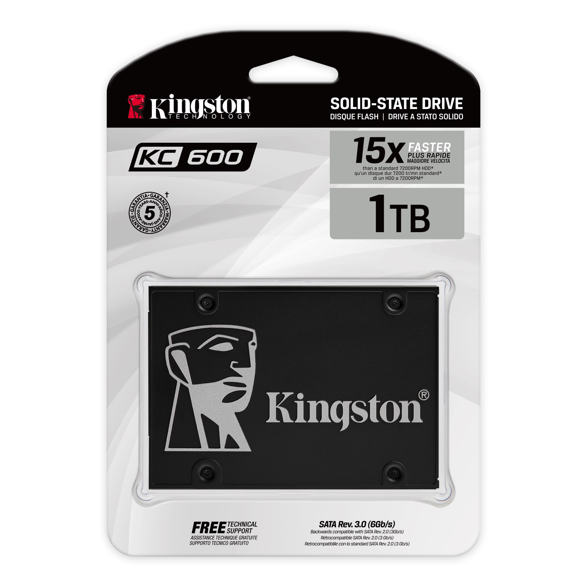 Ổ cứng SSD Kingston SKC600 256GB SATA 3.0 (SKC600/256G)