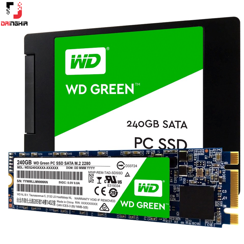 Ổ cứng SSD Western Green 240GB M2 sata