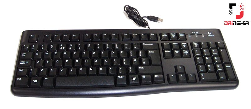 Bàn phím Logitech K120 USB