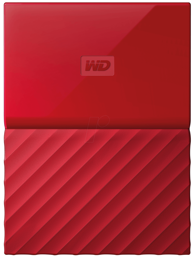 Ổ cứng gắn ngoài WD My Passport 1TB 2.5" USB 3.0 Đỏ WDBYNN0010BRD