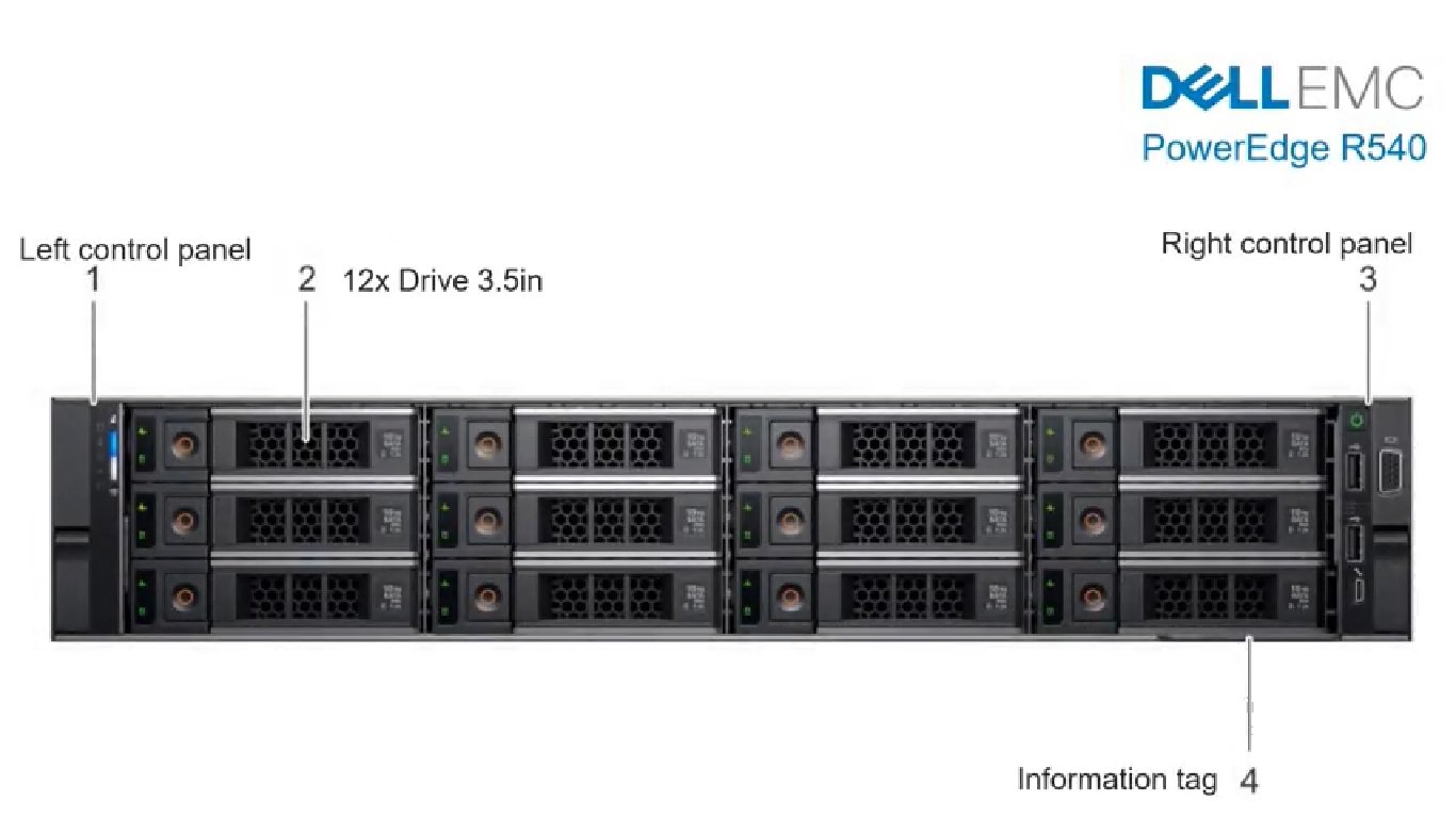 Máy chủ Dell Power Edge R540