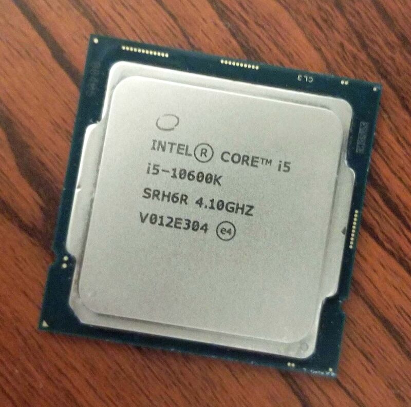 CPU Intel Core i5-10600K