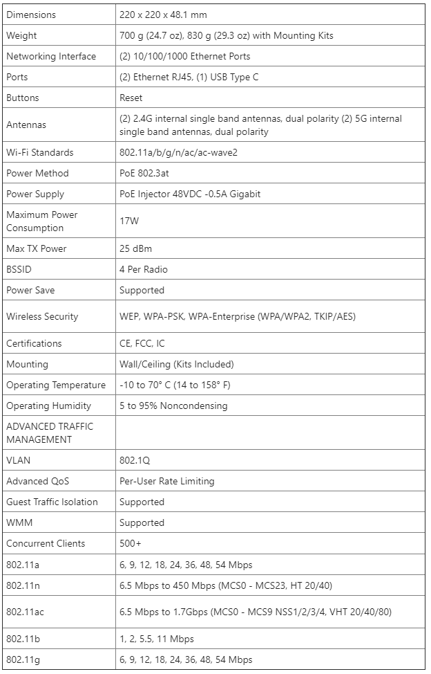 Bộ phát wifi ngoài trời UniFi AP AC Mesh